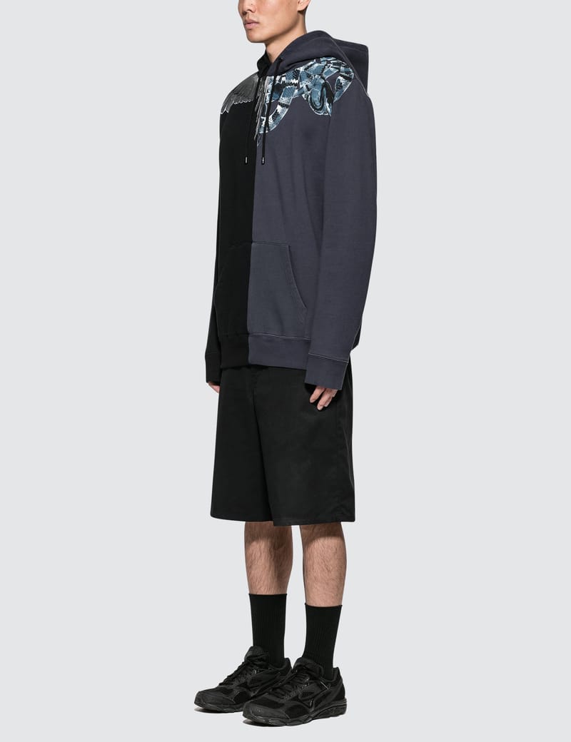Marcelo Burlon - Wings Snakes Hoodie | HBX - Globally