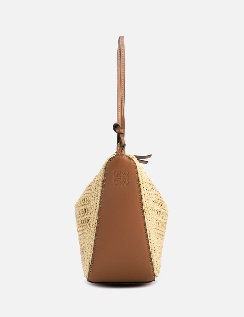 LOEWE HAMMOCK WOVEN ミディアム LOEWE Hammock woven leather tote bag | NET-A-PORTER