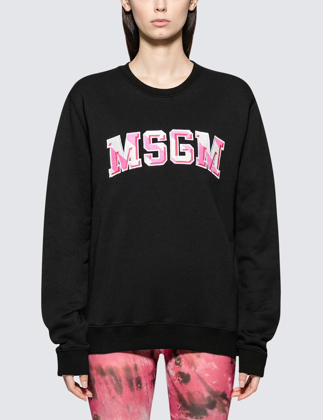 MSGM - Logo Sweatshirt | HBX - Globally Curated Fashion and Lifestyle ...
