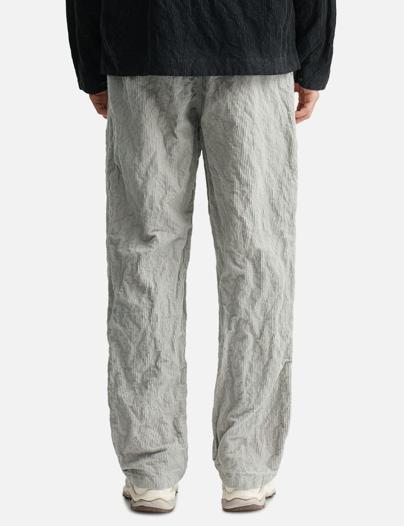 Stone Island Wrinkled Corduroy 500-TC Cargo Trousers - Garment