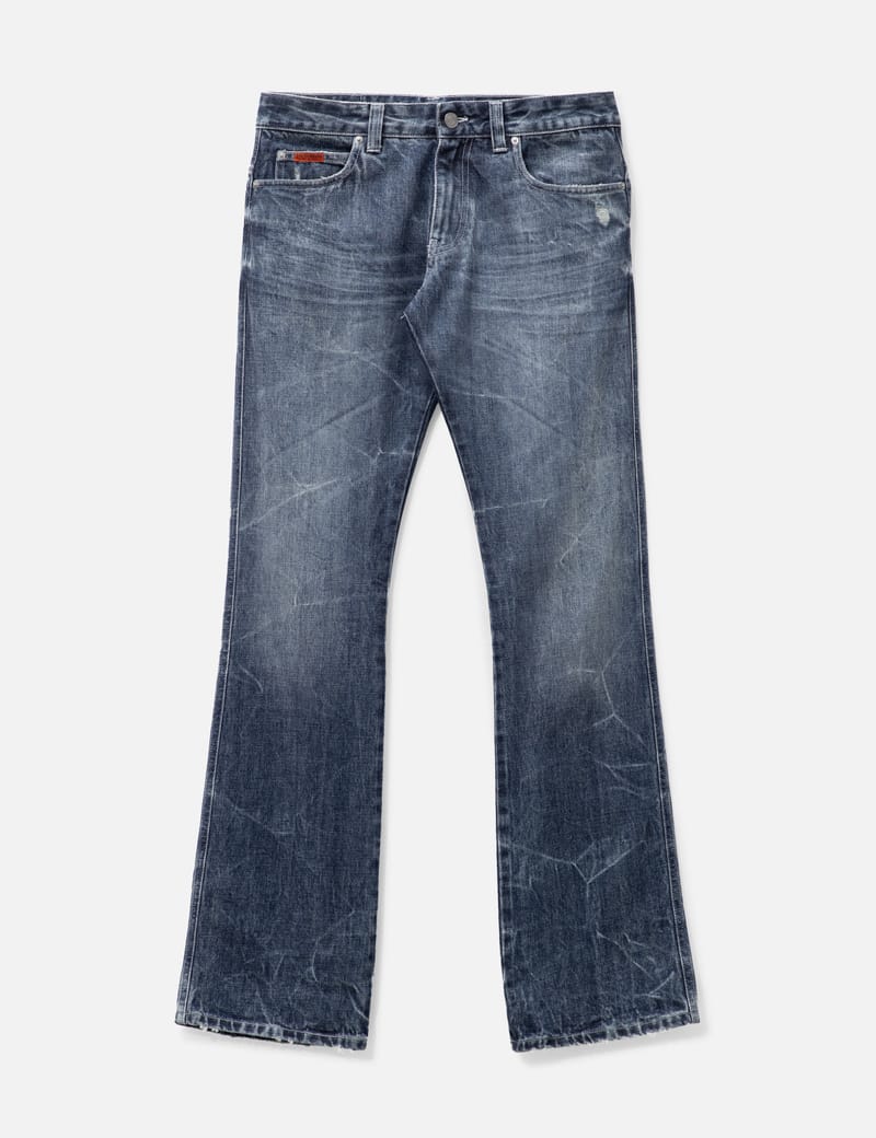 Martine Rose - LOW RISE BOOTCUT JEAN | HBX - Globally Curated