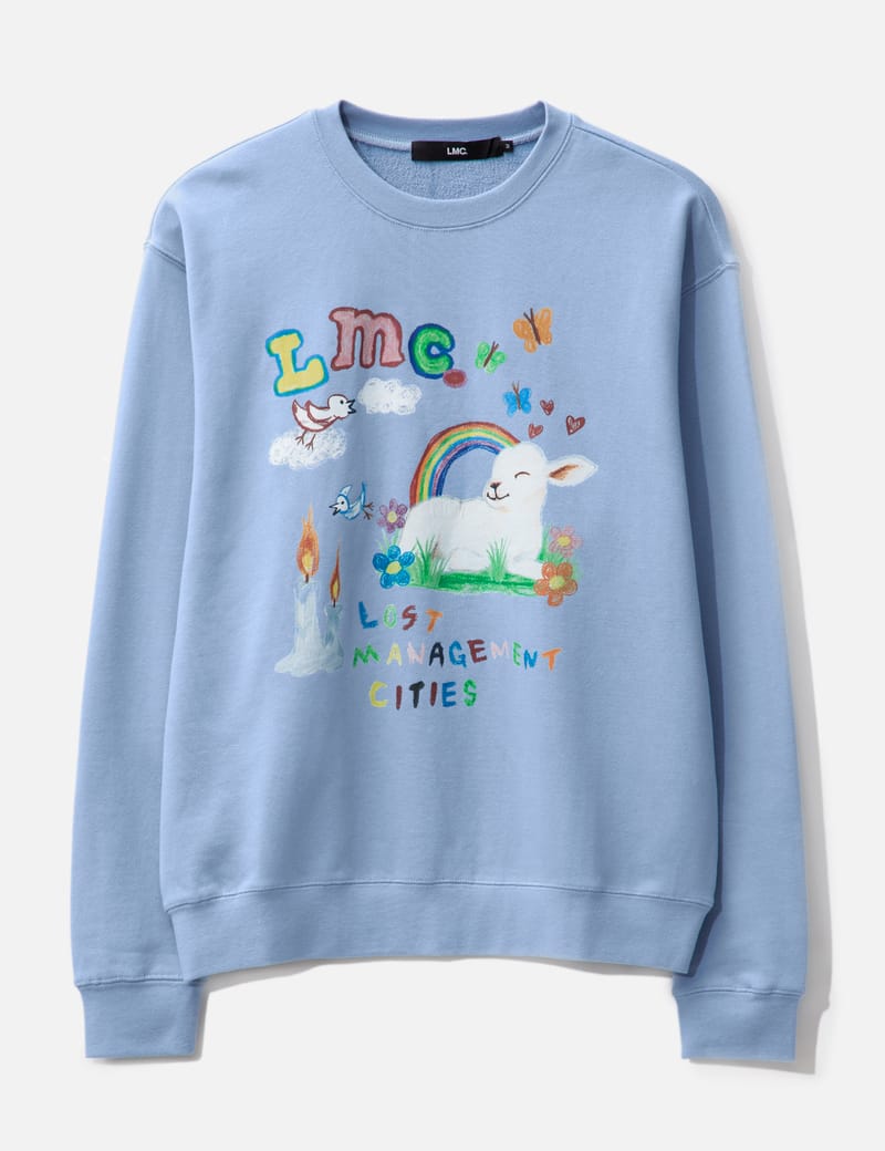 LMC Crayon Sheep Sweatshirt HBX Globally Curated Fashion and
