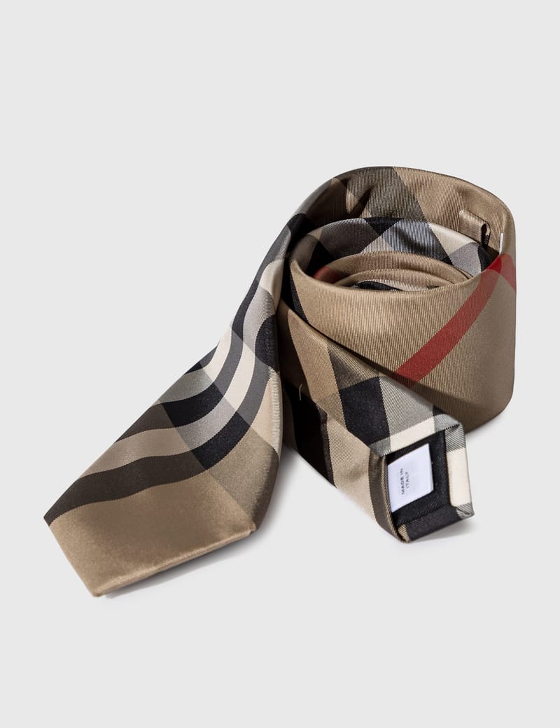 Burberry classic check clearance tie