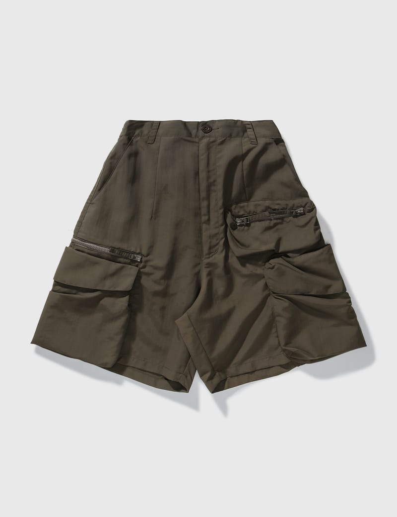 GOOPiMADE - “DP-3” Multi-Pocket Utility Shorts | HBX