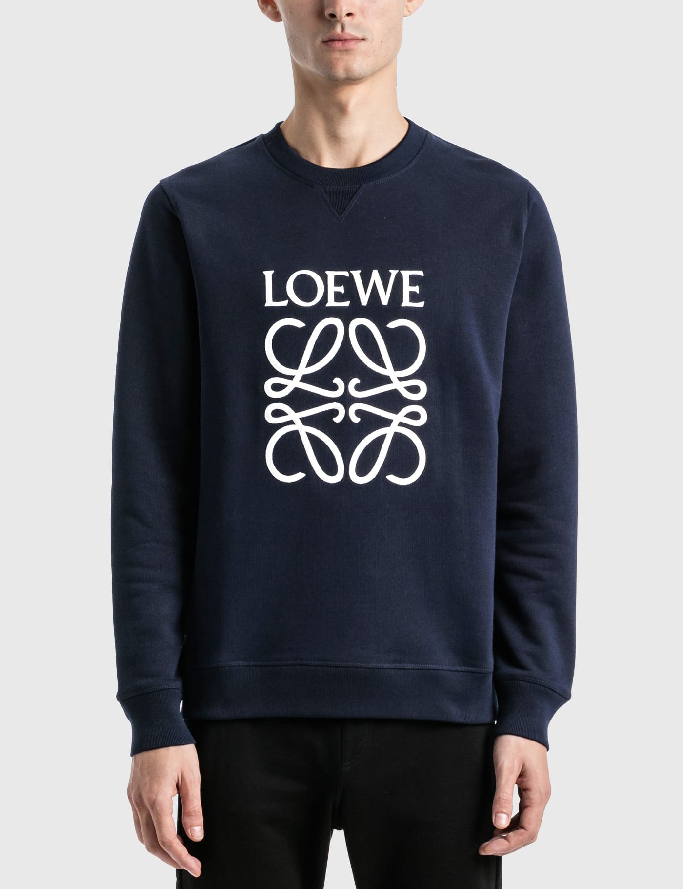 Loewe - LOEWE Anagram Embroidered Sweatshirt | HBX - ハイプ 