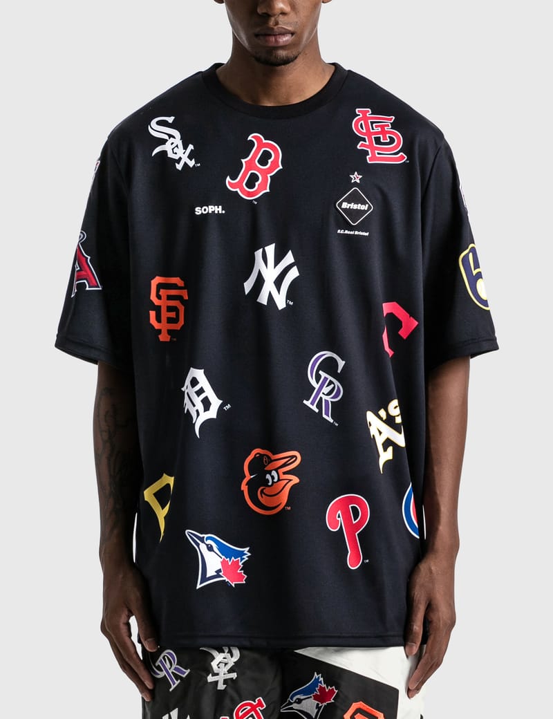 超ポイントバック祭】 F.C.R.B. MLB TOUR L S TEAM TEE - epsbarranca.com