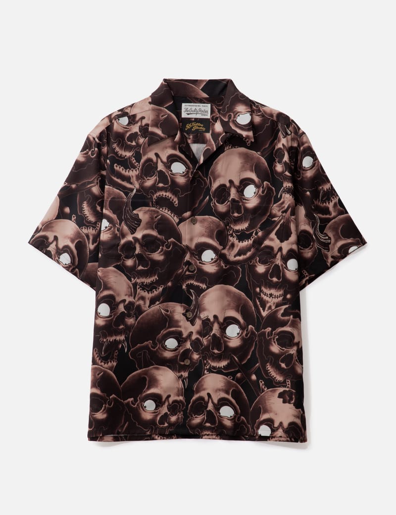 Wacko Maria - 56 Tattoo Studio Hawaiian Shirt (Type-1) | HBX