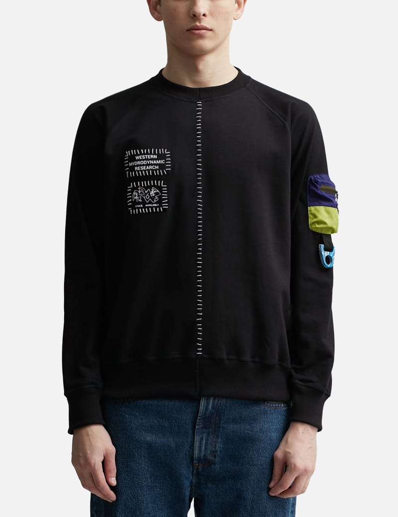 Space Available - SA X WHR Upcycled Patch Sweatshirt | HBX
