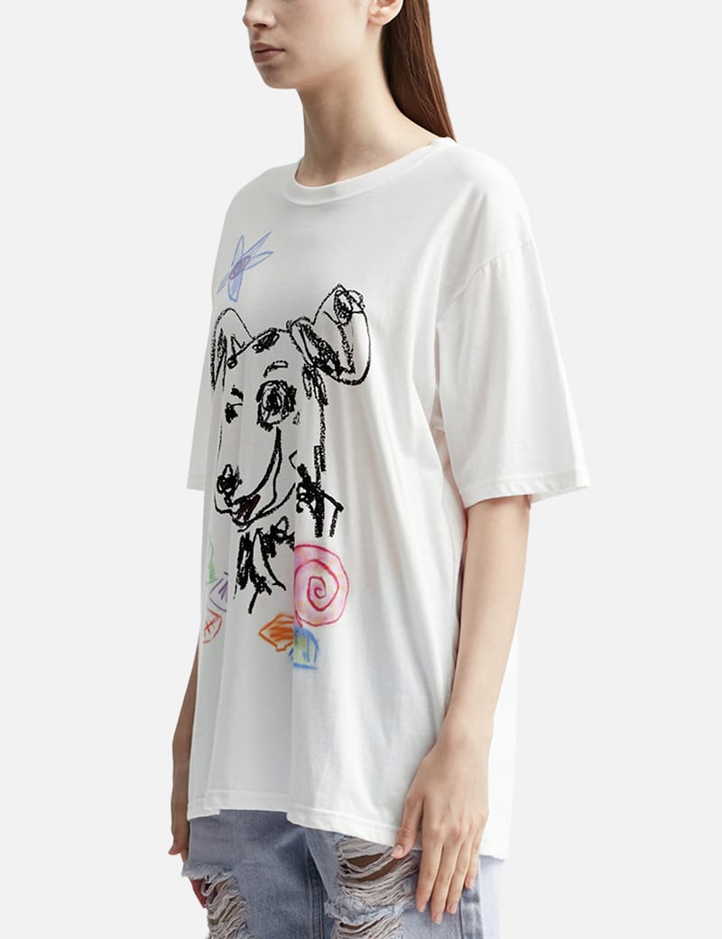 Open YY - Pet Drawing T-shirt | HBX - Globally Curated Fashion and