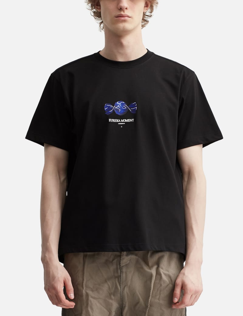 Ader Error - Pink Graphic Semi-Oversized Fit T-Shirt | HBX