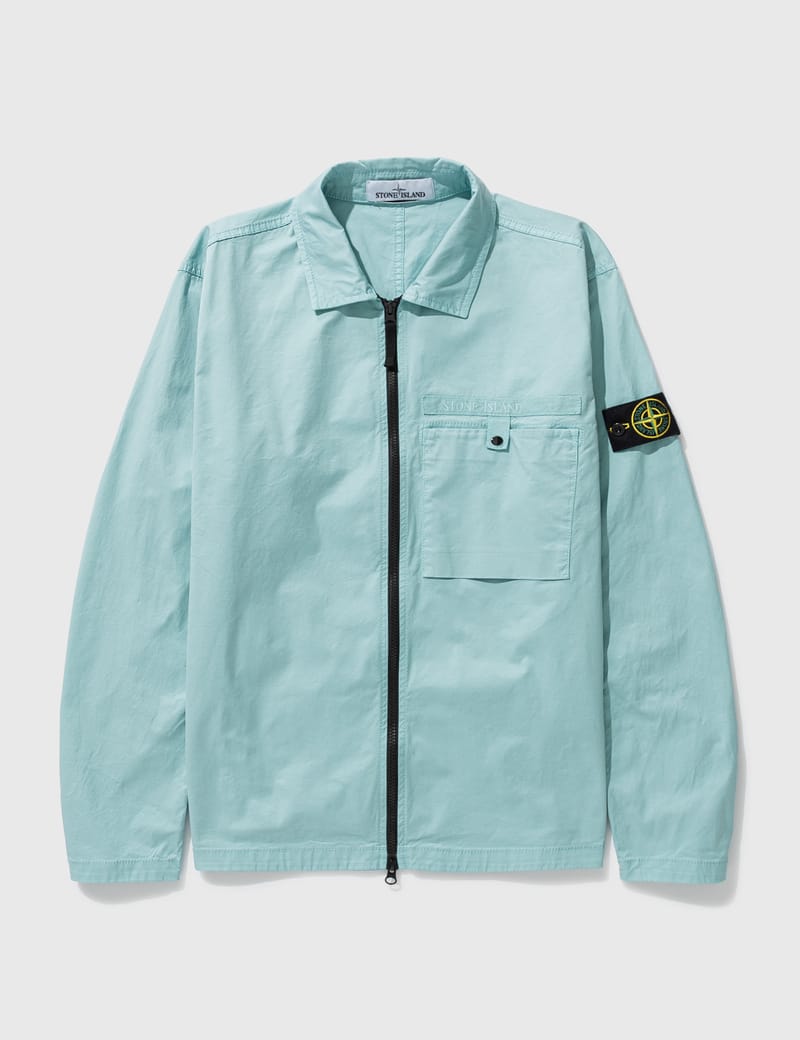 Stone Island - SUPIMA® Cotton Overshirt | HBX