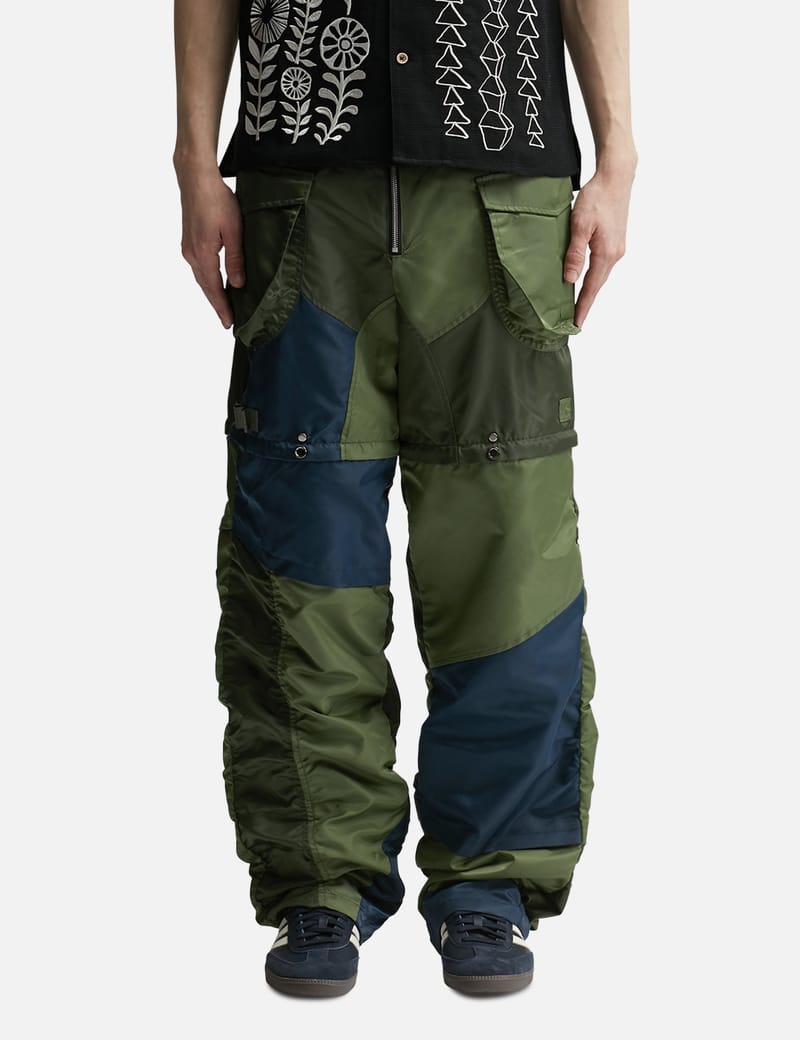 Andersson Bell - Detachable Patchwork Cargo Pants | HBX
