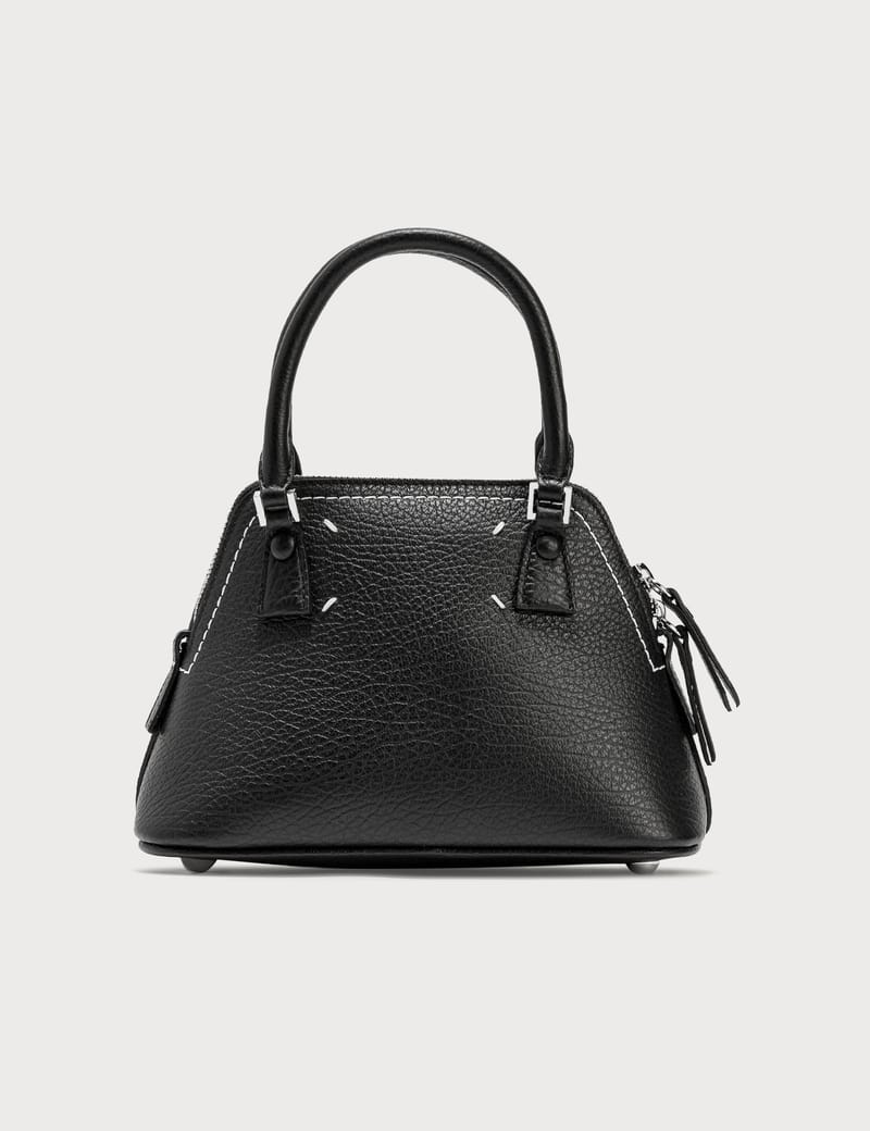 【Maison Margiela 】5AC ミニトートショルダーバッグ★Black Maison Margiela - 5AC HANDBAG EAST WEST SMALL | HBX