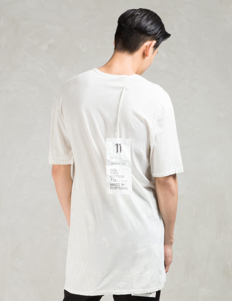 11 By Boris Bidjan Saberi - White S/S Ts1 T-Shirt | HBX