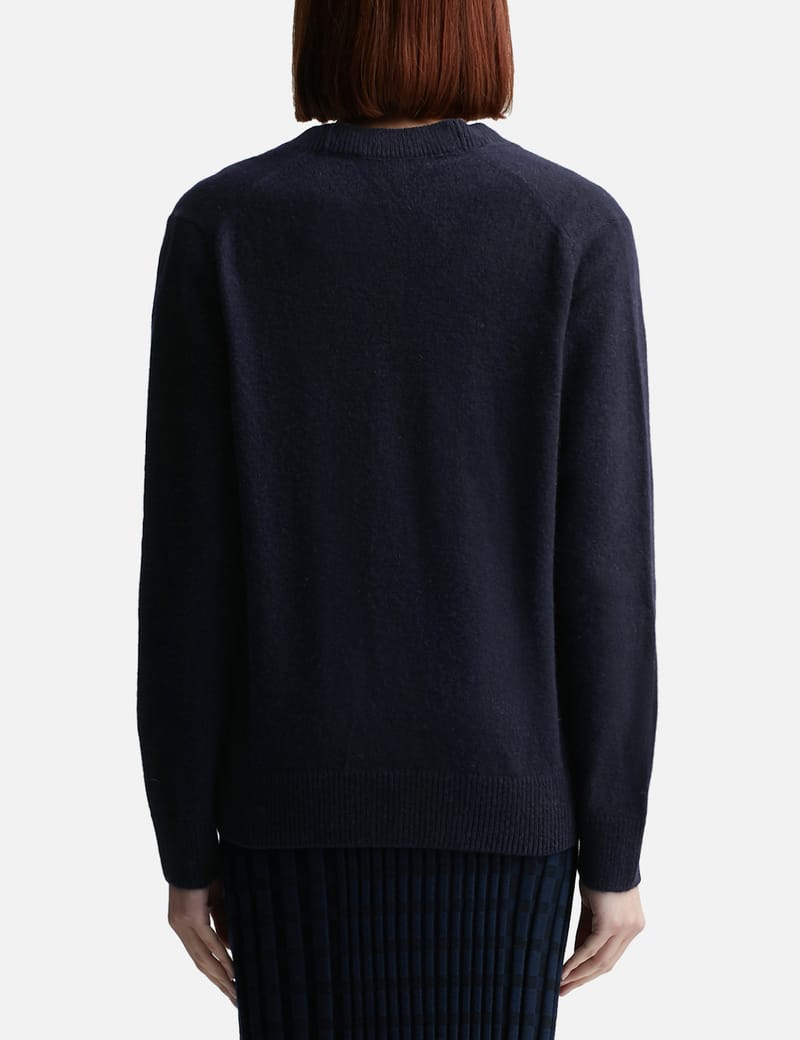 トップス BABY FOX PATCH BOXY CARDIGAN Maison Kitsuné - Baby Fox Patch Boxy Cardigan | HBX