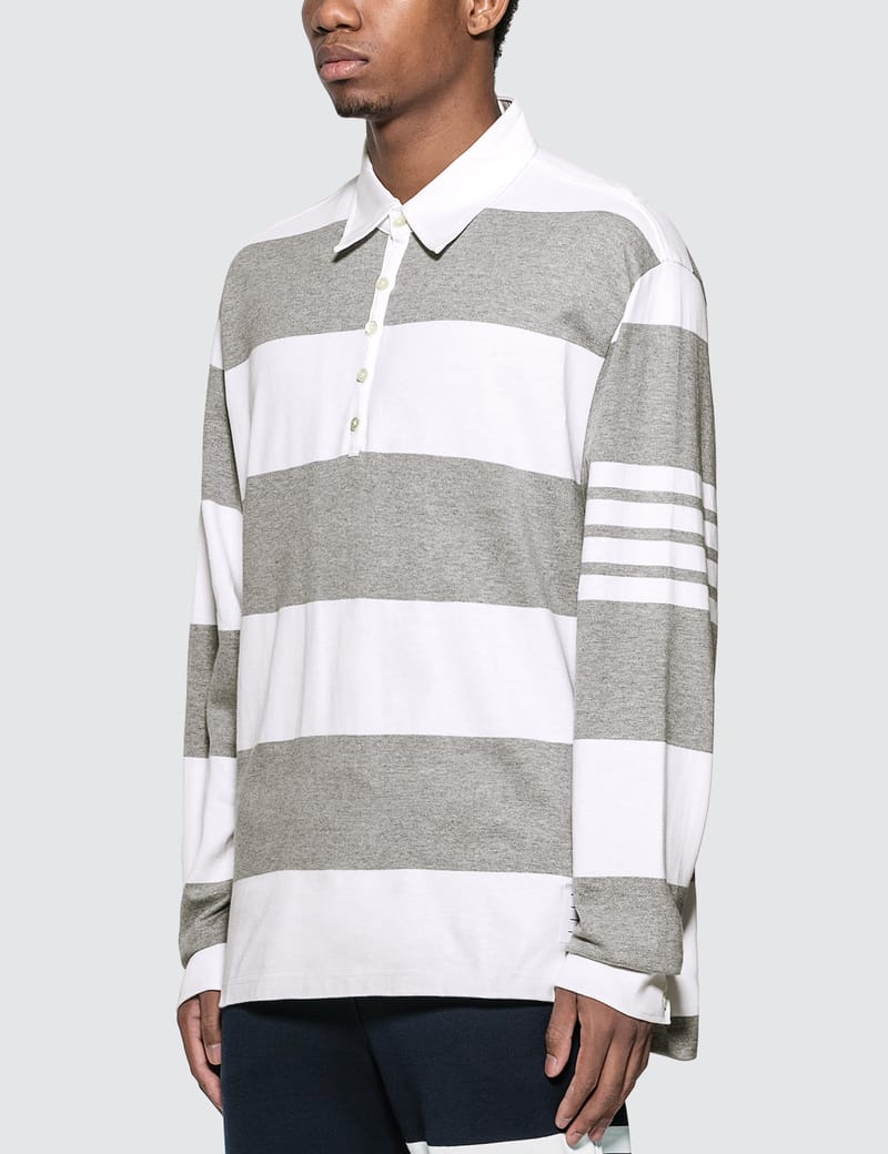 トム ブラウン - Oversized Rugby Polo Shirt | HBX - ハイプ
