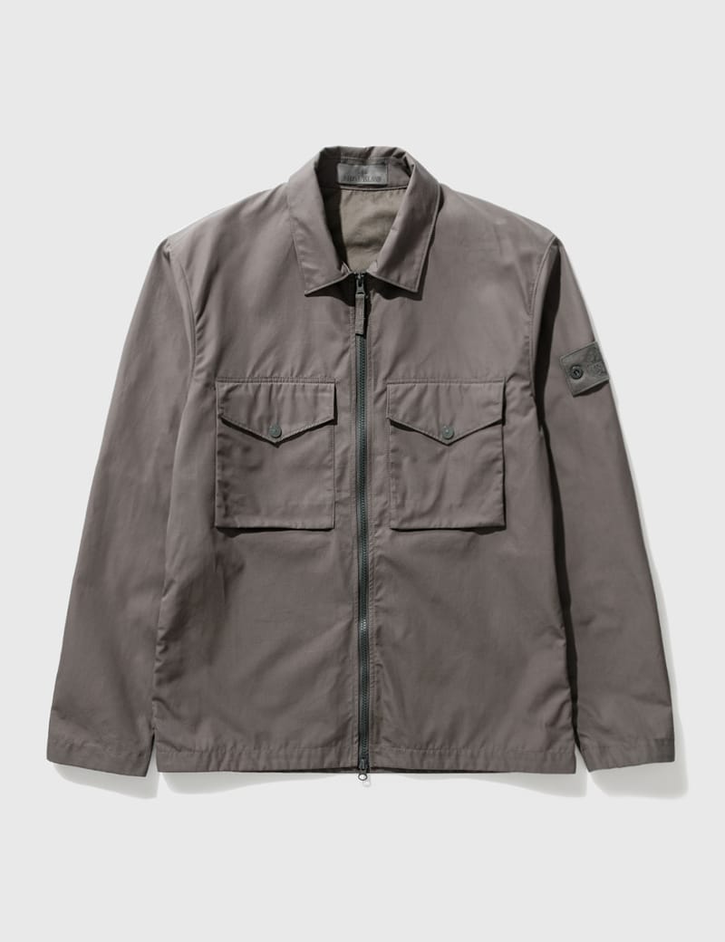 Stone Island - Ghost Overshirt | HBX - Globally Curated Fashion