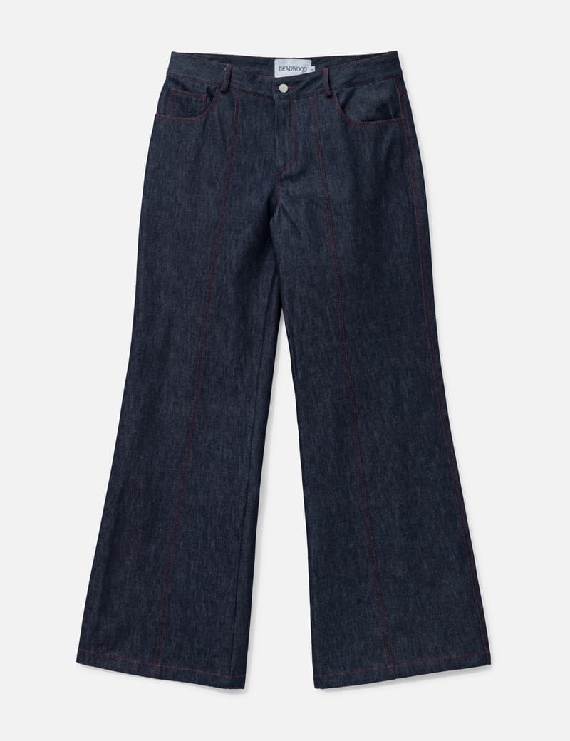 Mihara Yasuhiro Denim Baker Pants - Black | Garmentory