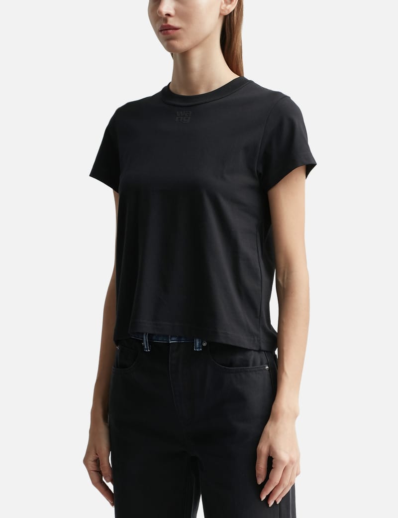 T By Alexander Wang - Foundation Jersey Shrunk T-shirt | HBX
