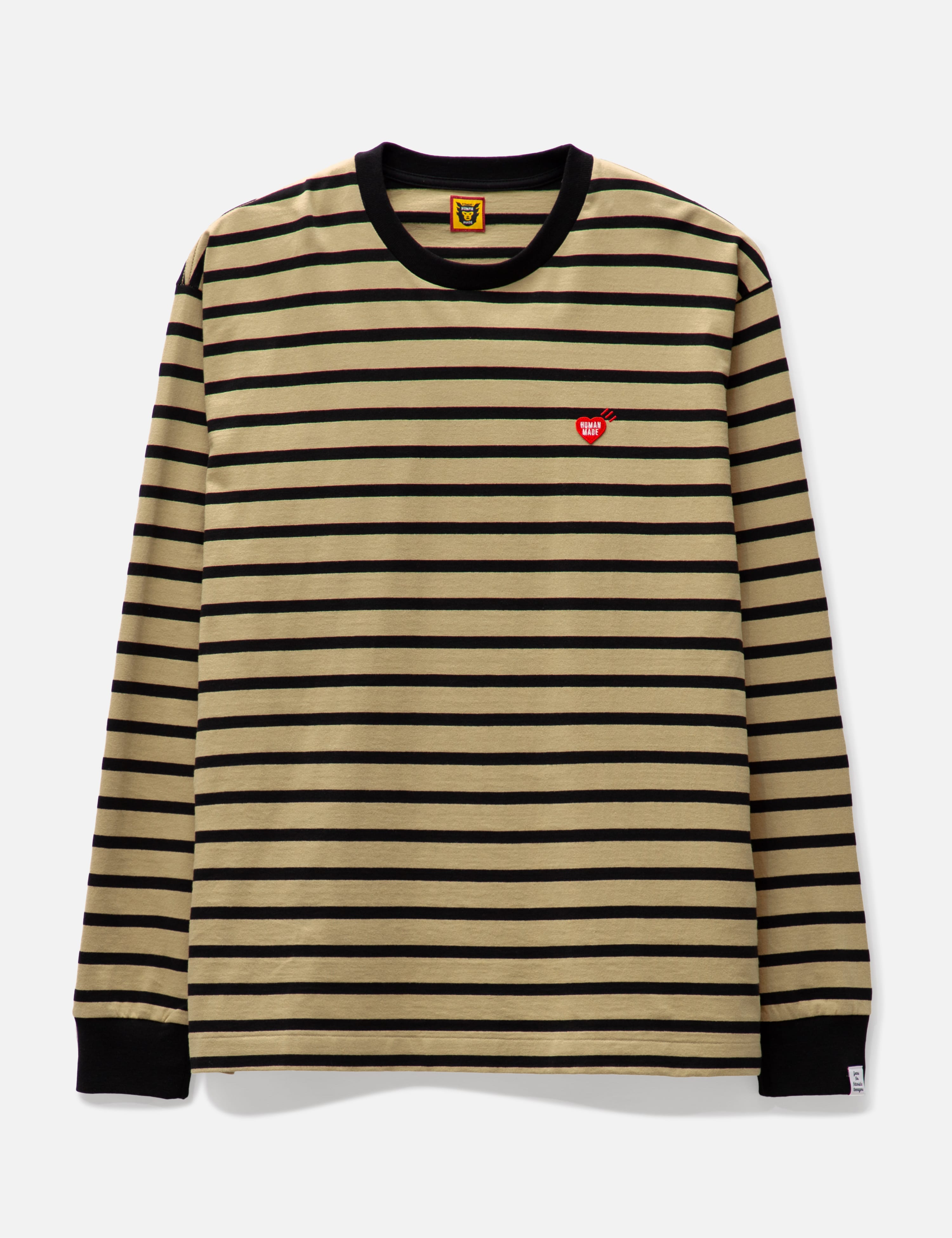 Human Made - Striped Long Sleeve T-shirt | HBX - Globally Curated