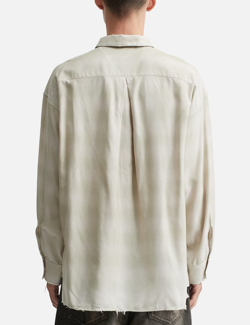 ANCELLM - Rayon Check Shirt | HBX