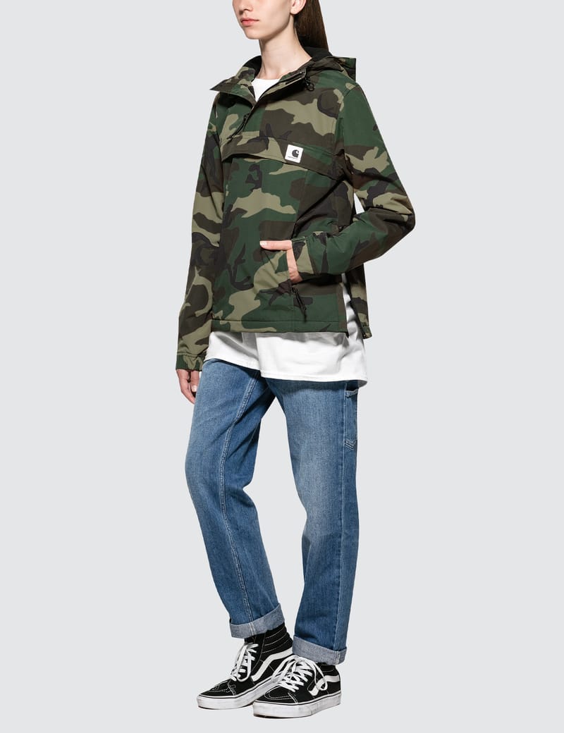 Carhartt Work In Progress - Nimbus Camo Pullover Jacket | HBX