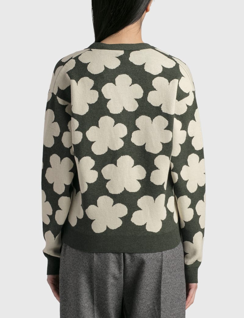 Kenzo - BOKE FLOWER CARDIGAN | HBX - Globally Curated Fashion and