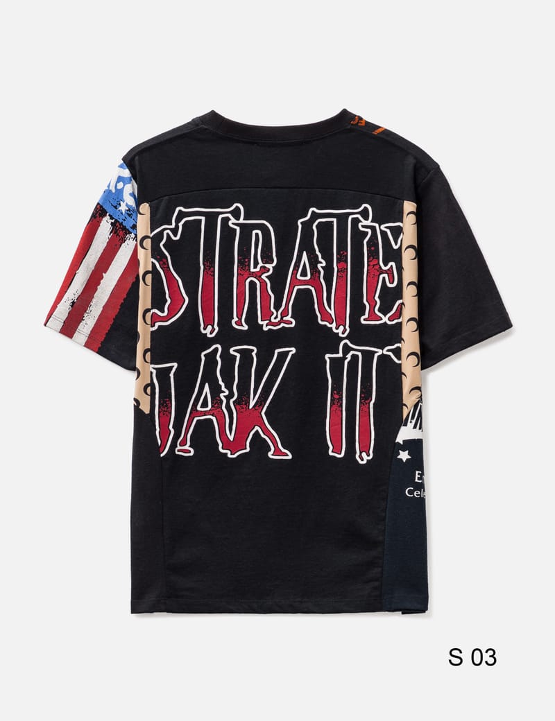 ★MARINE SERRE★リジェネレート グラフィック Tシャツ Regenerated Graphic Baby Fit T-Shirt • Marine Serre