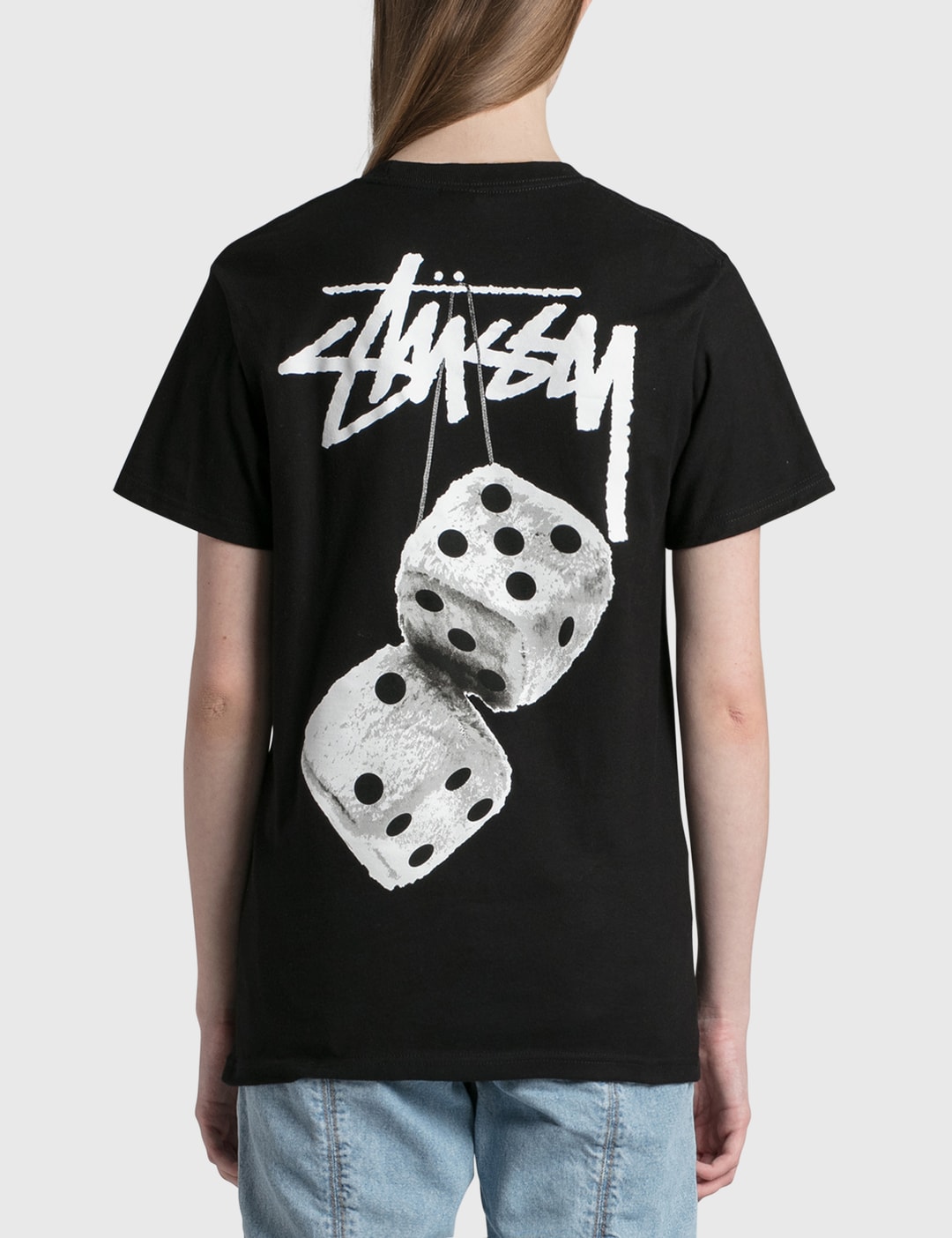 Stüssy Fuzzy Dice Tshirt HBX Globally Curated Fashion and