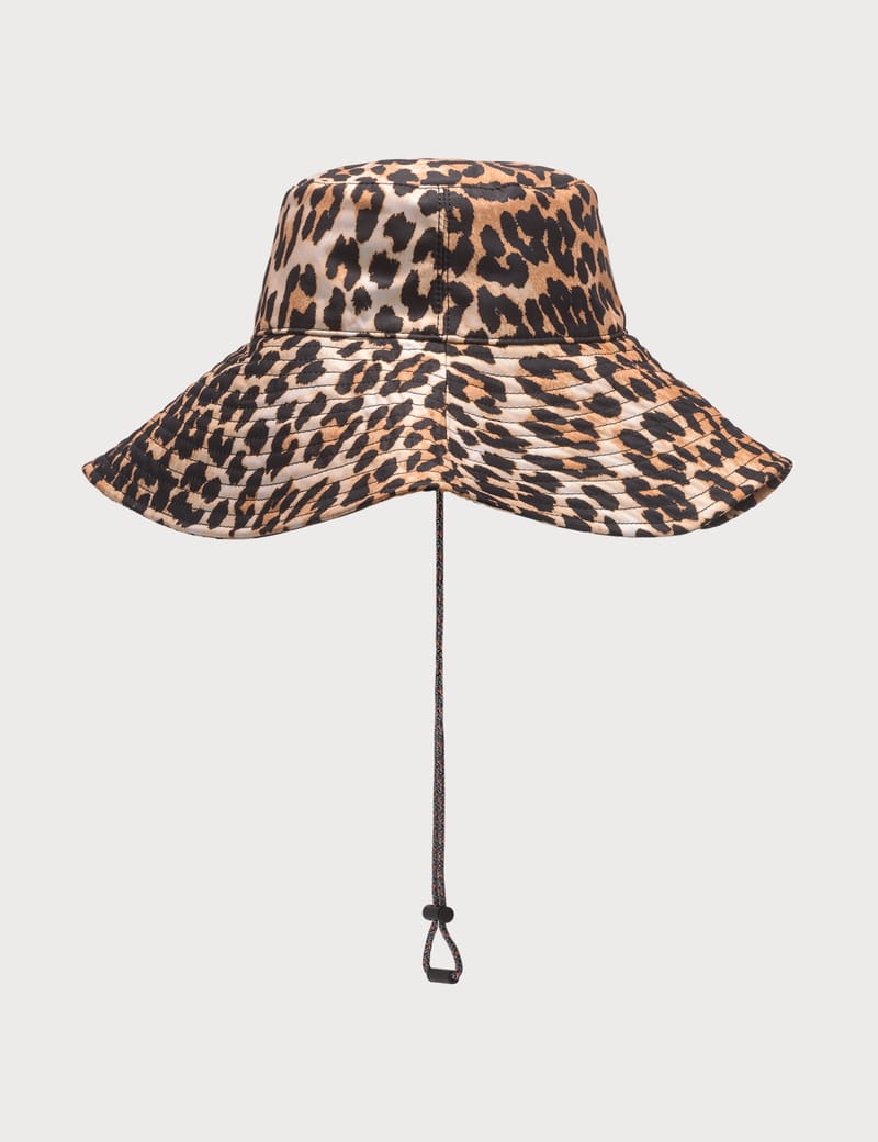 GANNI Leopard Print Bucket Hat 新品未使用品 Ganni - Leopard Print Bucket Hat | HBX
