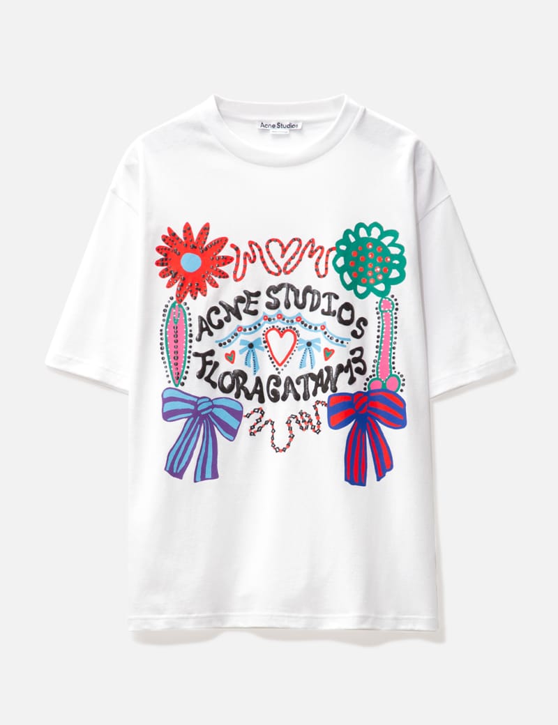 Acne Studios - スクリーン プリント Tシャツ | HBX - ハイプビースト ...