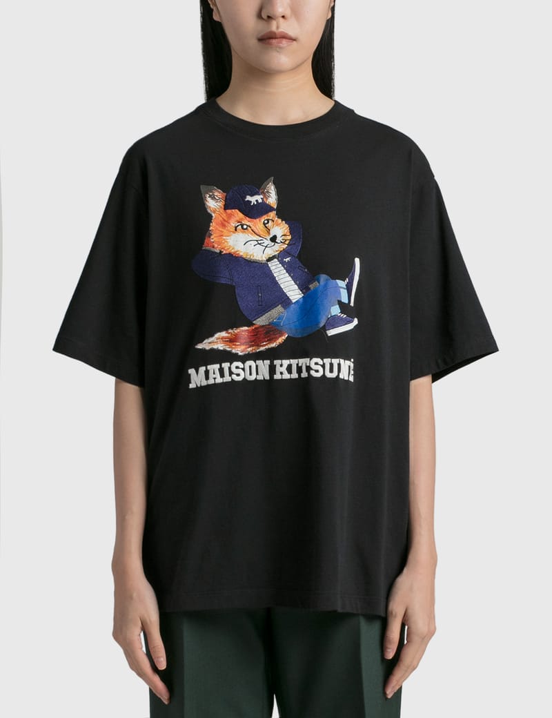 MAISON KITSUNÉ ドレスドフォックス イージー Tシャツ