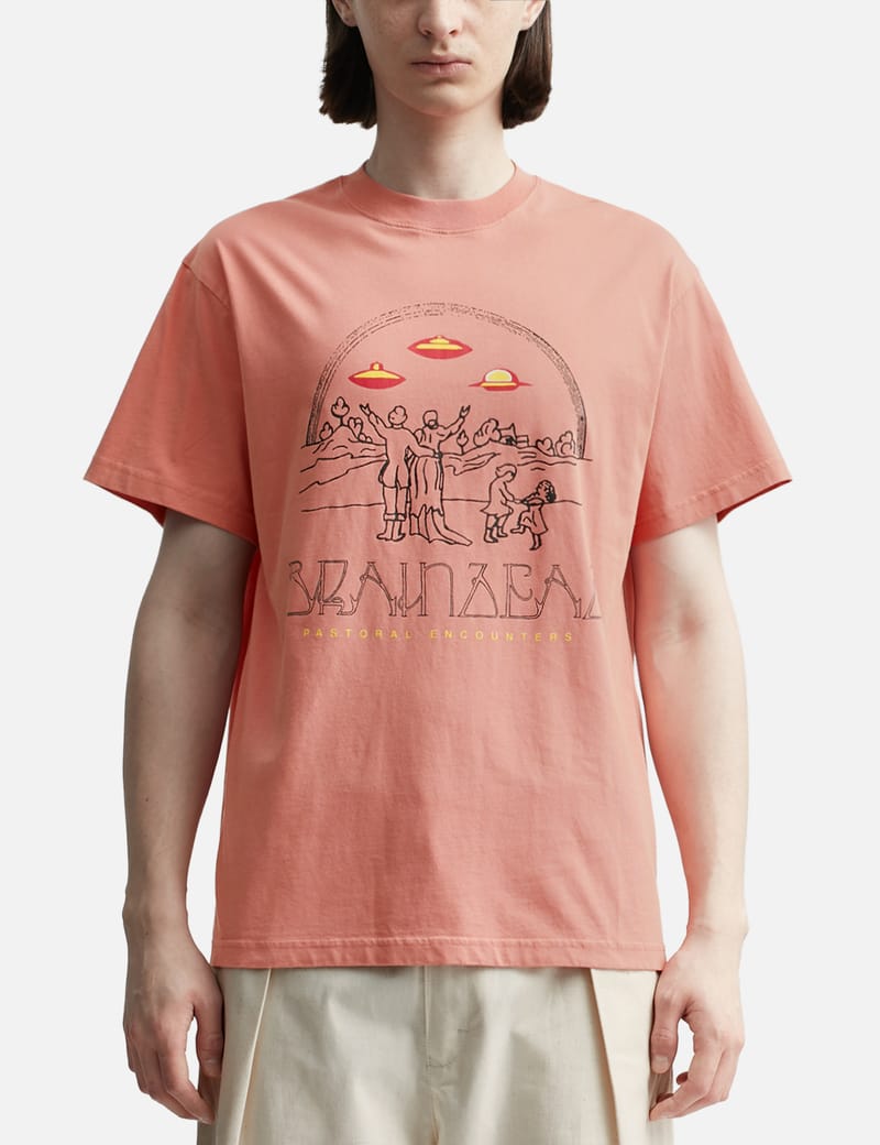 Waffle Button Front Shirt - Raspberry – Brain Dead