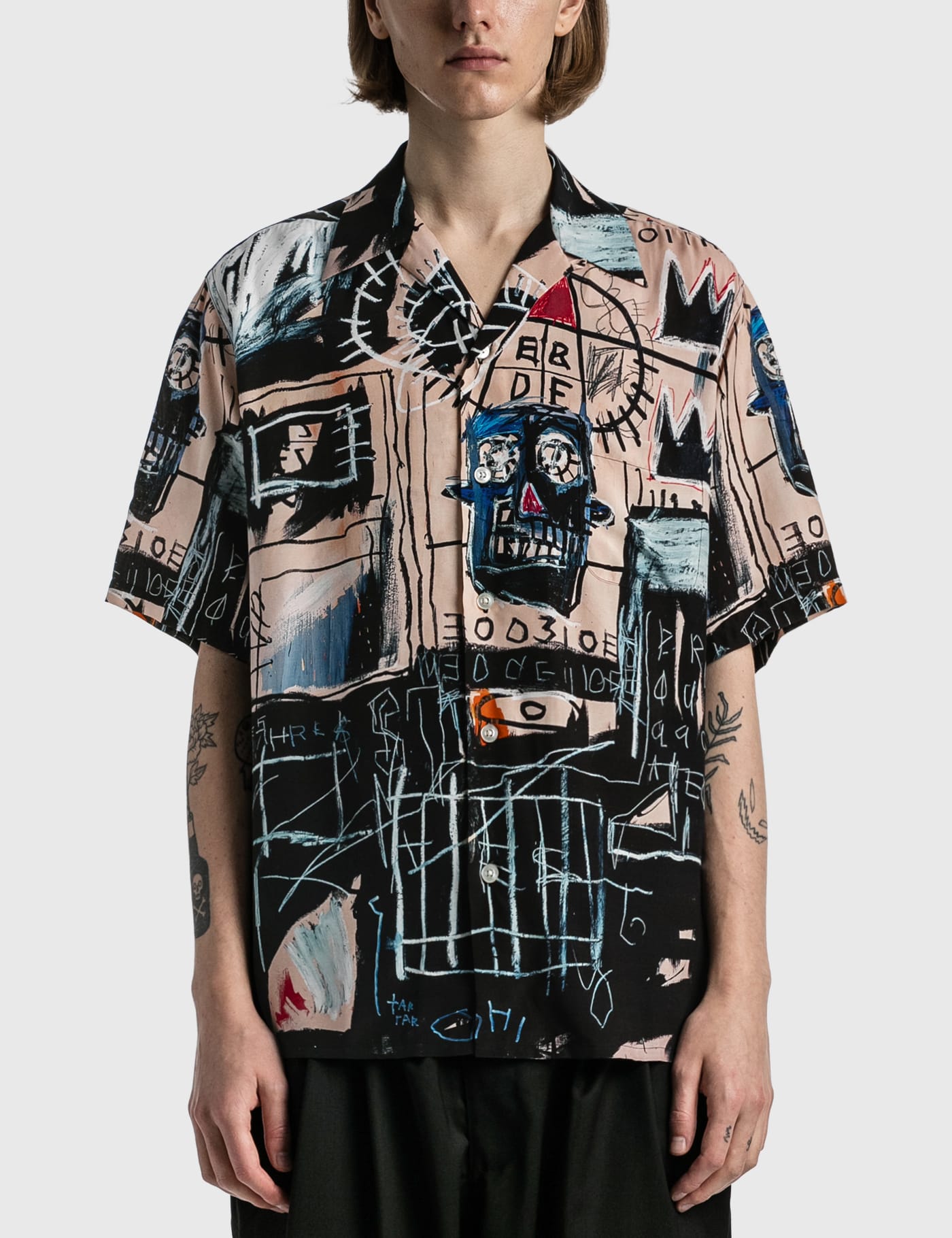 Wacko Maria - Wacko Maria x Jean-Michel Basquiat Hawaiian Shirt (Type-2) |  HBX - Globally Curated Fashion and Lifestyle by Hypebeast