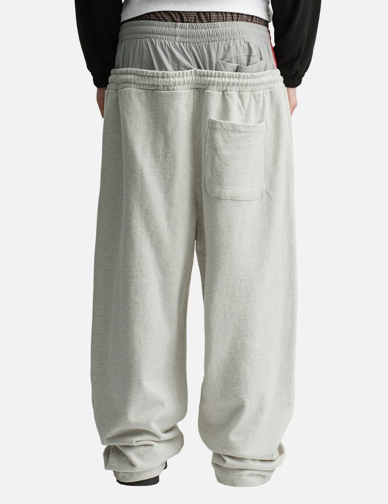 Protocol-Index 3 Layered Sweat Pants - Cotton-layered sweatpants