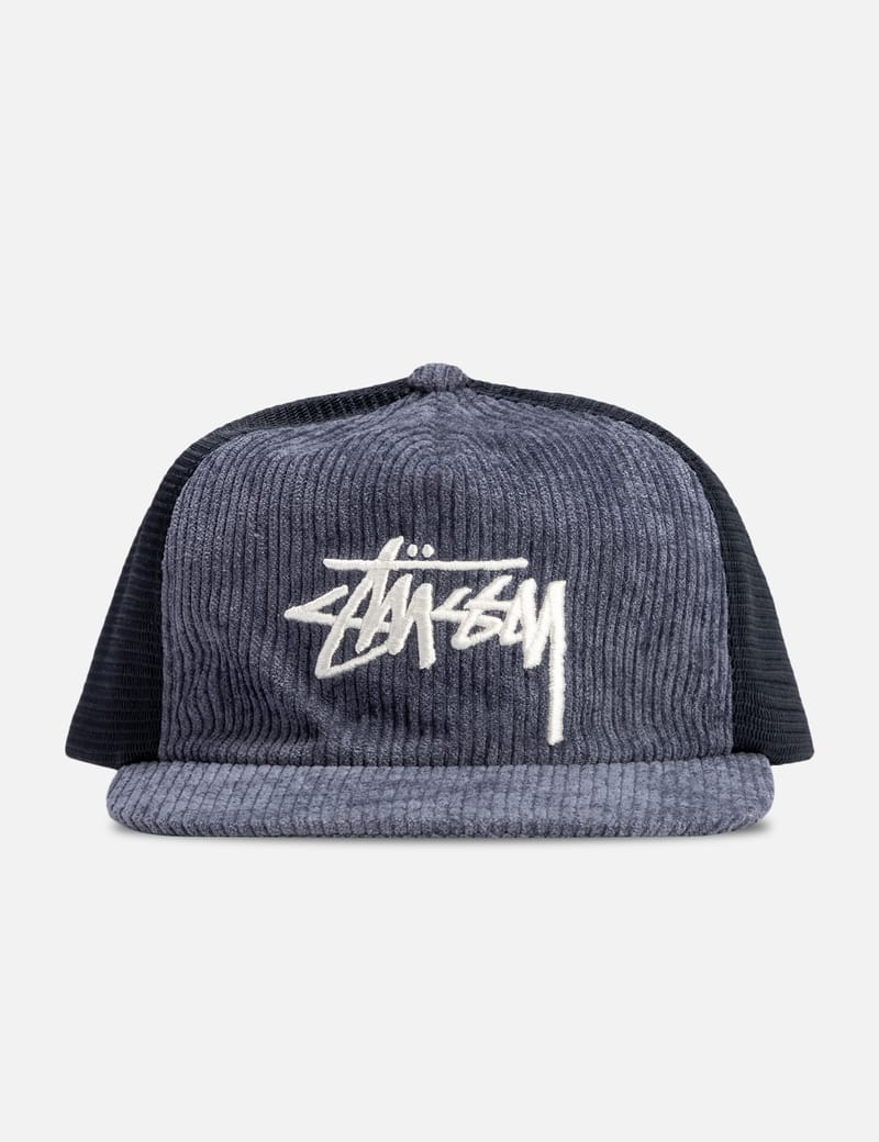 Stüssy - Corduroy Trucker Cap | HBX - Globally Curated Fashion and
