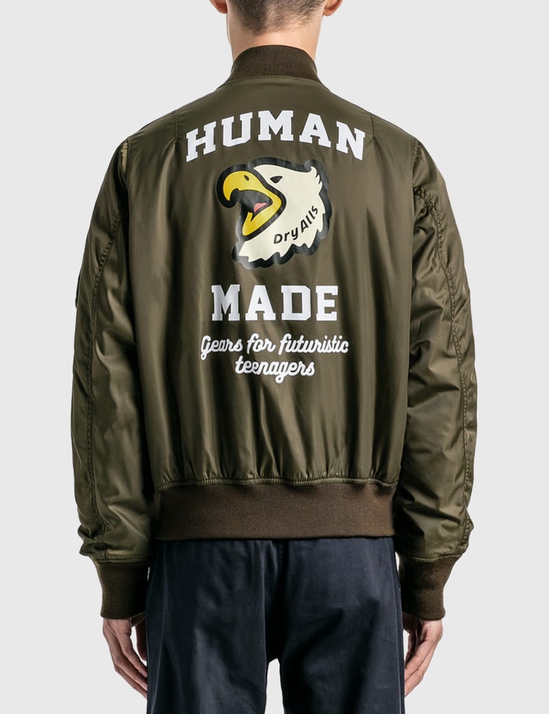 新品 XL Human made MA-1 Jacket Olive Green | www.jarussi.com.br