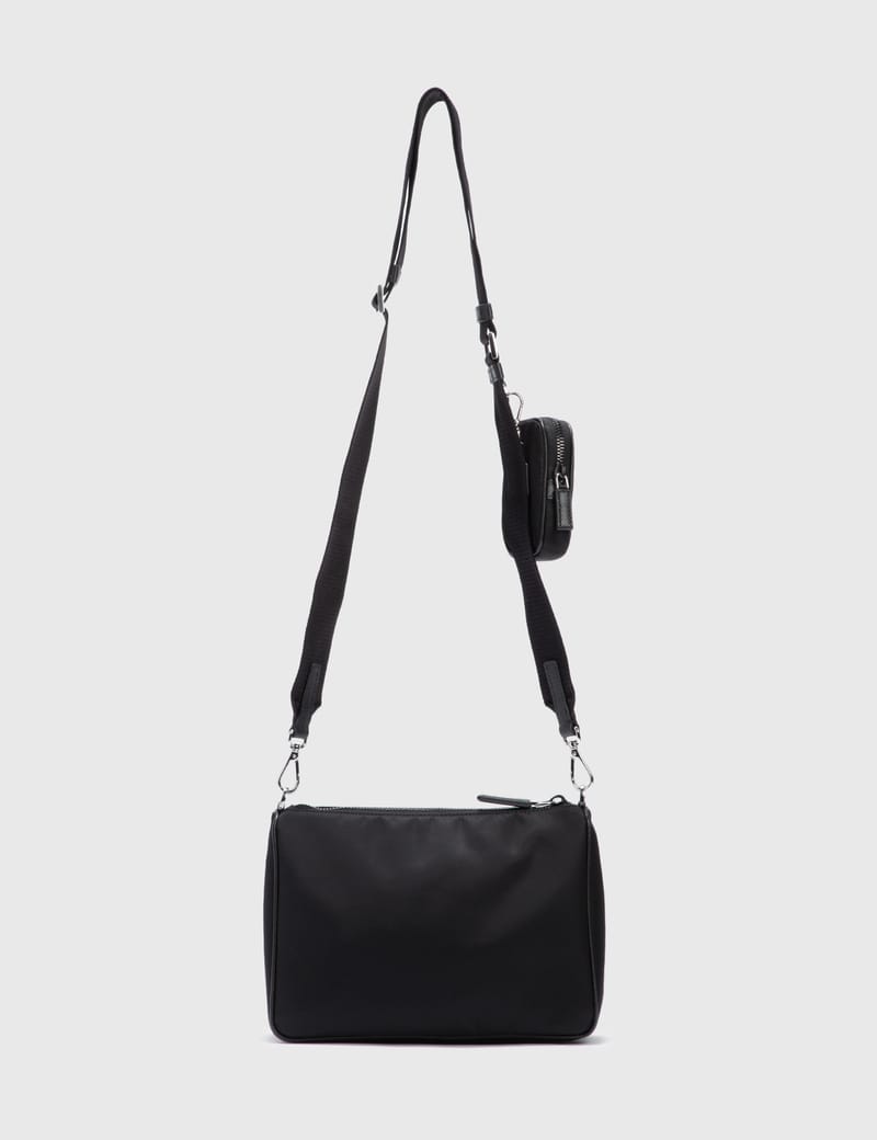 Prada - Re-Nylon ＆サフィアーノレザー ショルダーバッグ | HBX
