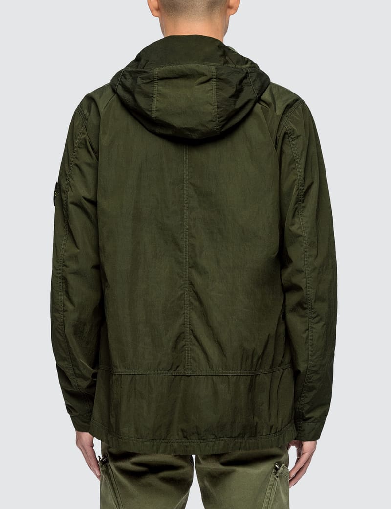 Stone Island - Nylon Metal Flock Hooded Jacket | HBX - Globally