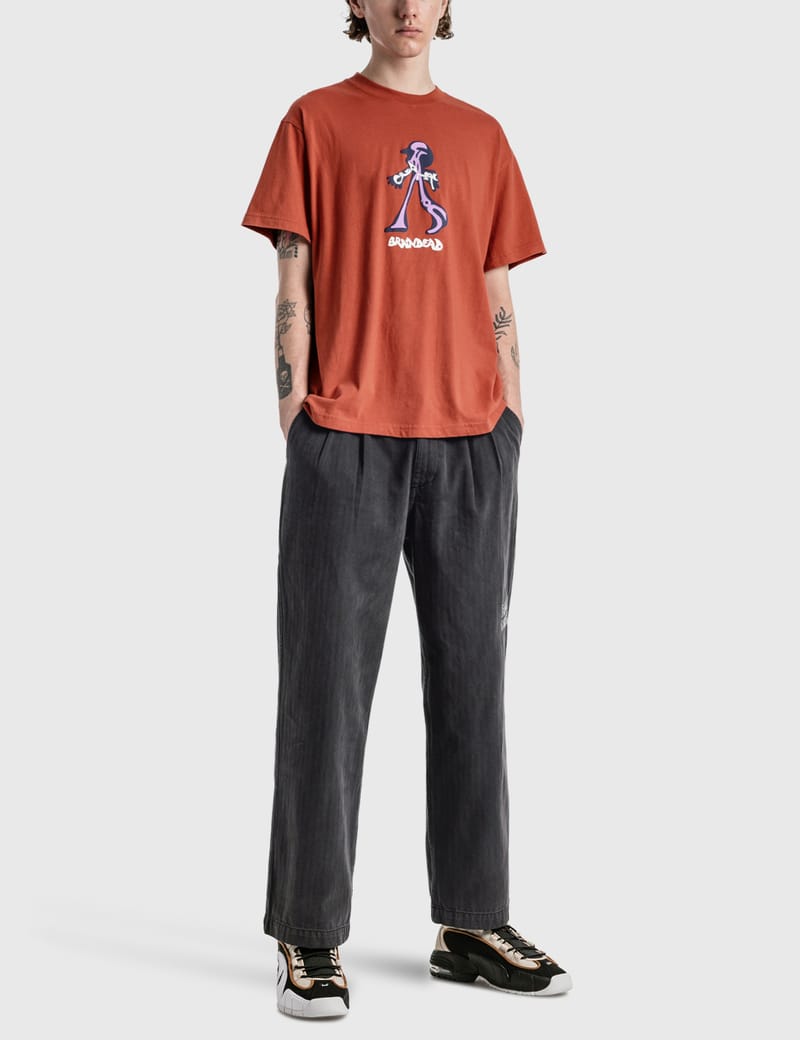 Brain Dead - Connections Herringbone Pants | HBX - Globally