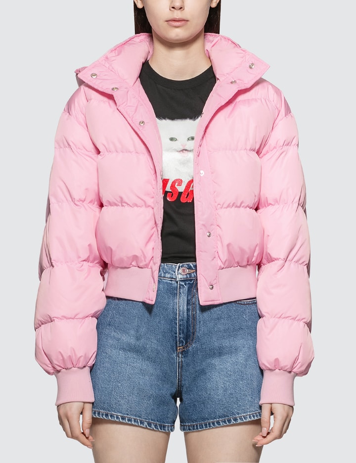 MSGM - Basic Short Down Jacket | HBX - Globally Curated Fashion and ...