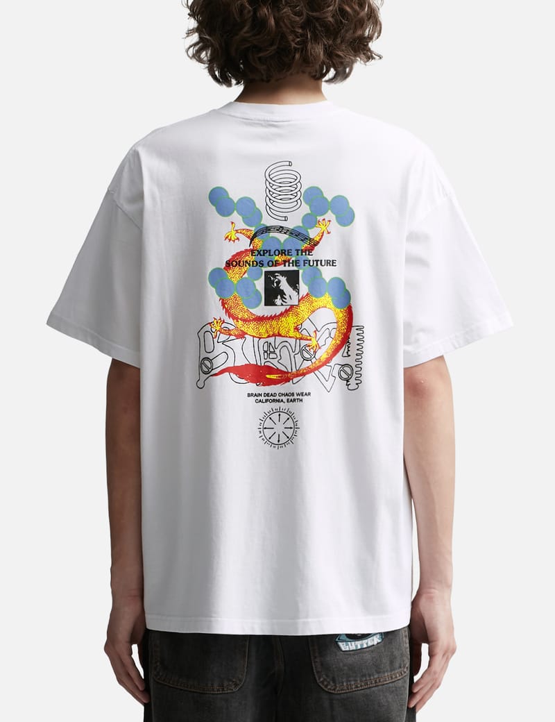 BRAIN DEAD】FUTURE SOUNDS T-SHIRT