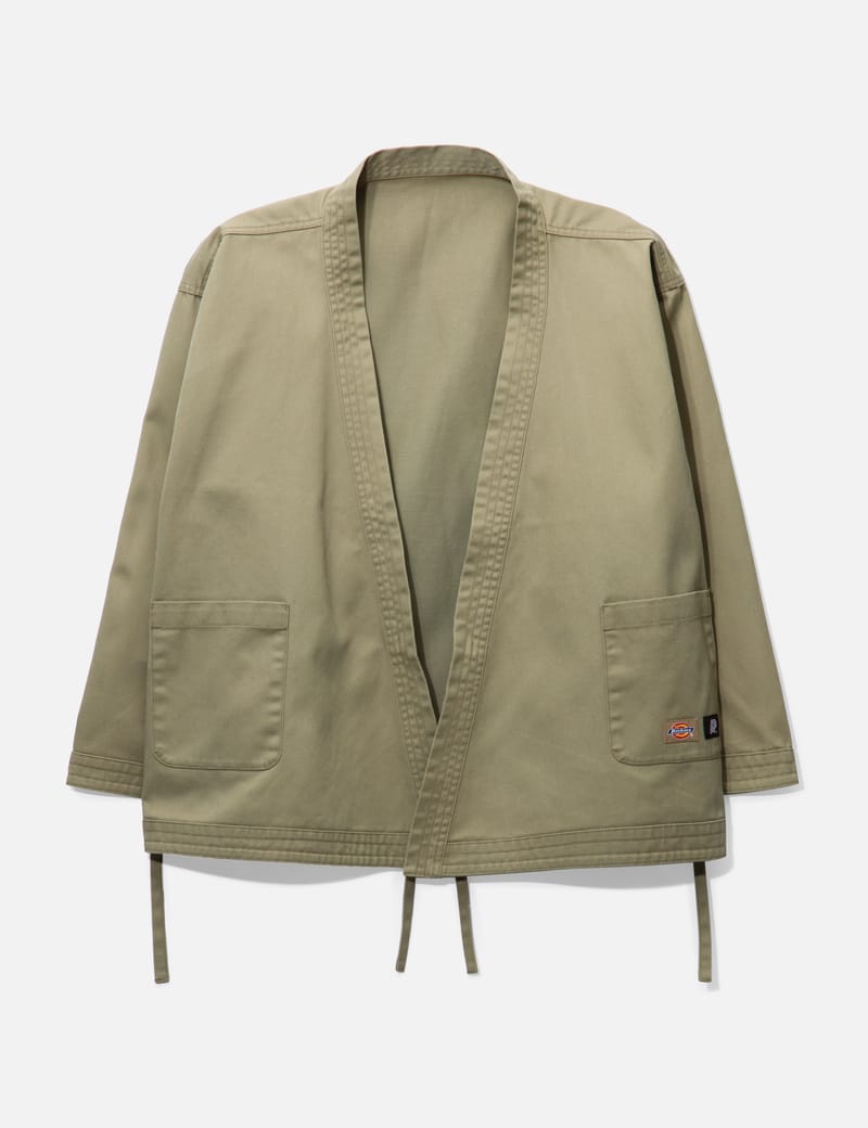 A&P x DICKIES WEARABLE KIMONO JACKET BLACK (JP/EU) – ALBINO