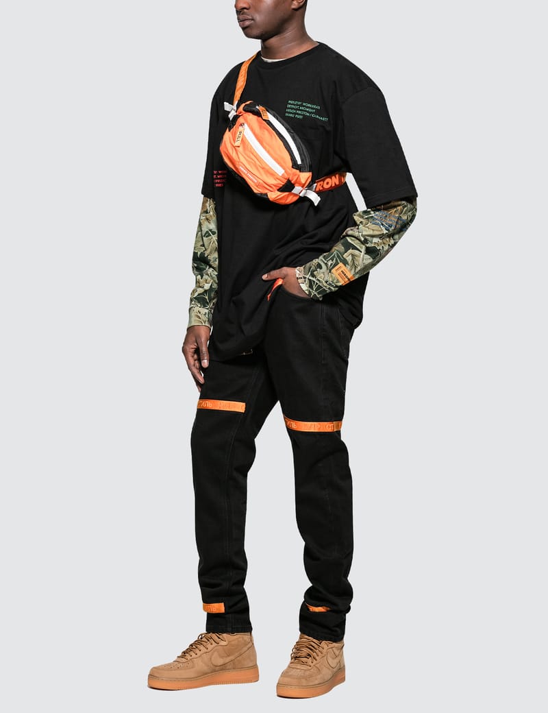 トップス HERON PRESTON Carhartt 18AW L/S Tee Heron Preston - Heron Preston X Carhartt Camo L/S T-Shirt