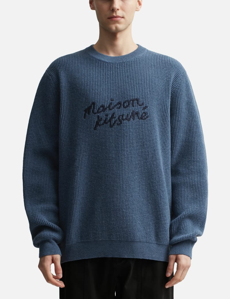 【国内発送】MAISON KITSUNE Handwriting Comfort Jumper Maison Kitsuné - Maison Kitsuné Handwriting Comfort Jumper
