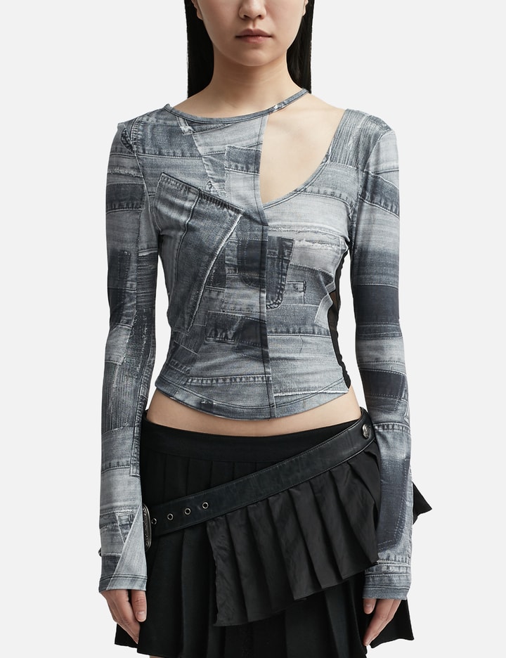 Andersson Bell - ANJA PATCH PRINT TOP | HBX - Globally Curated Fashion