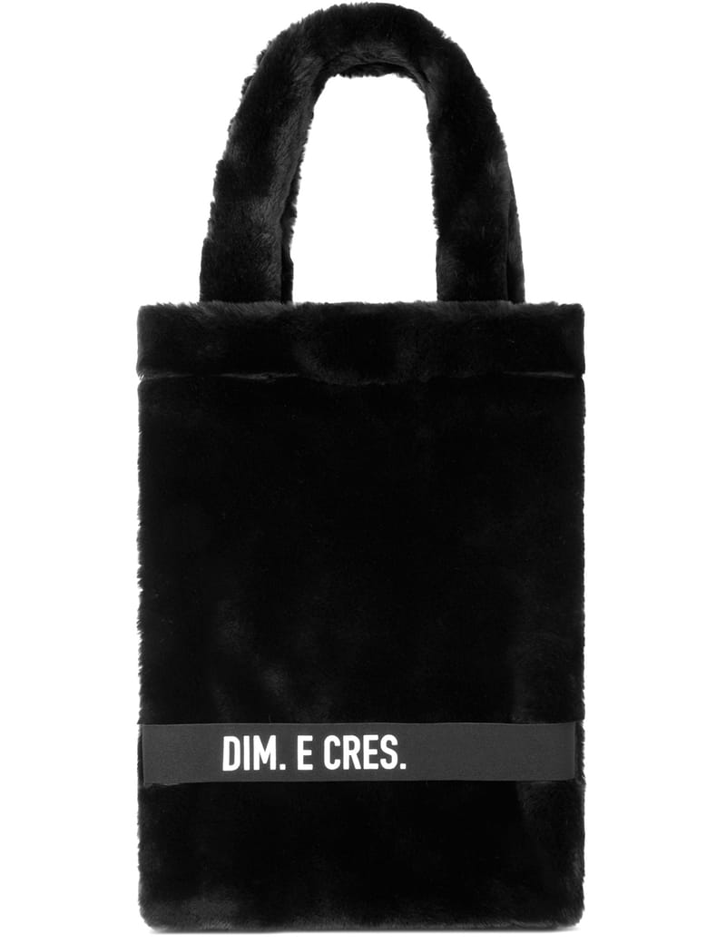 DIM. E CRES. - Black Dim Logo Strap Mink Bag | HBX - ハイプ