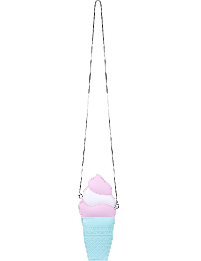 202 FACTORY - Pink/Sky Blue Ice Cream Cone Bag | HBX