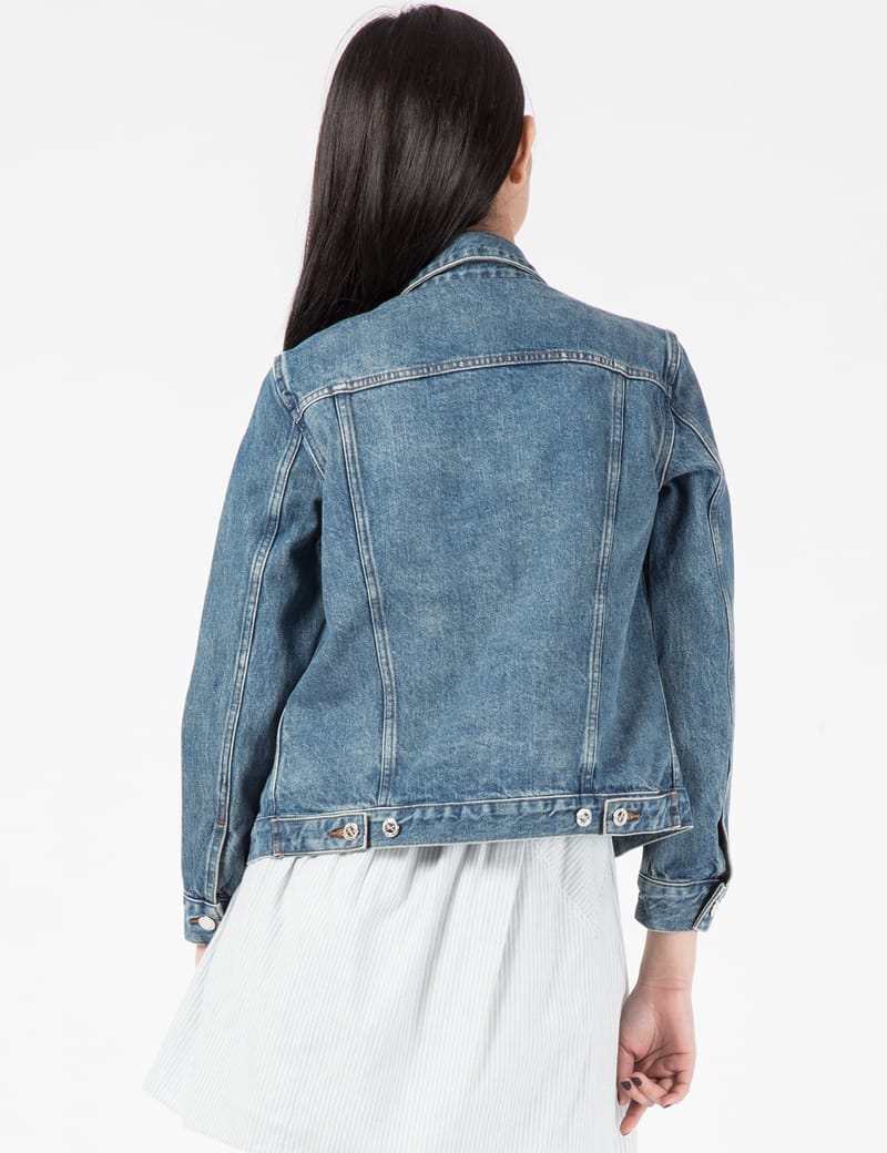 明日まで！10% A.P.C. BLOUSON BRANDY / L タグ付き A.P.C. (アーペーセー) BLOUSON BRANDY / デニムジャケット