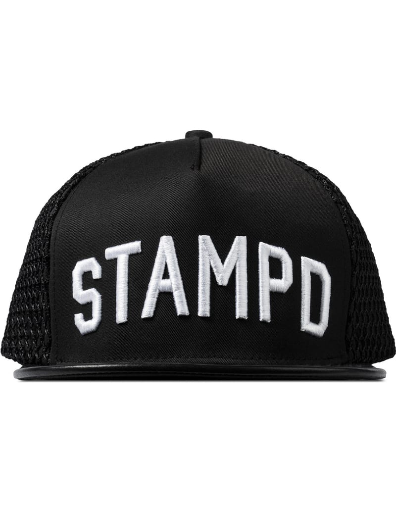 Stampd - Black Mesh Overlay Hat | HBX - HYPEBEAST 為您搜羅